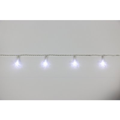 Marimex Řetěz vločky Bílá 20 LED – Zboží Mobilmania