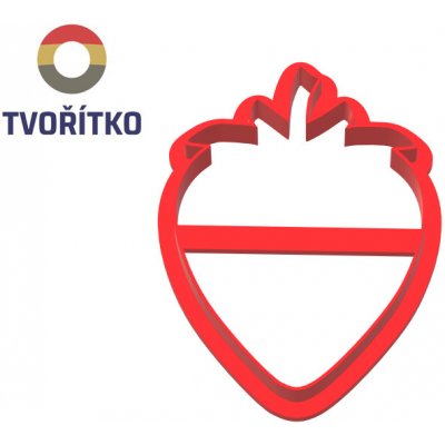 TVOŘÍTKO Jahoda - obrysové vykrajovátko – Hledejceny.cz