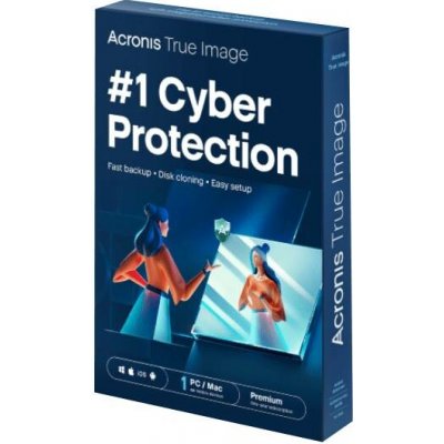 Acronis True Image Premium pro 1 počítač + 1 TB úložiště, předplatné na 1 rok (HOPASHLOS21) – Hledejceny.cz