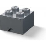 LEGO® úložný box s šuplíkem 25 x 25 x 18 cm tmavě šedý LEGO40051754 – Hledejceny.cz