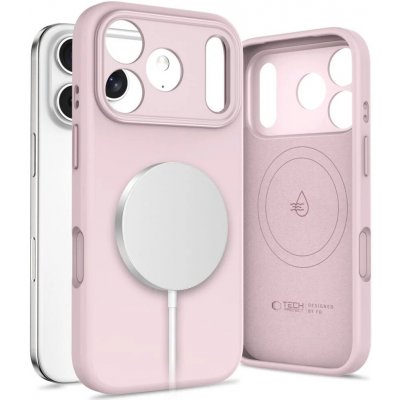 Tech-Protect UNIQ MagSafe pouzdro pro iPhone 17 Pro Max - Růžová – Zboží Živě
