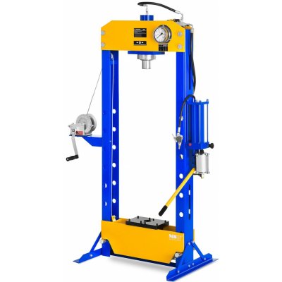 MSW Dílenský lis hydropneumatický - 50 tun lisovací tlak MSW-WP-50T-P – Zboží Mobilmania