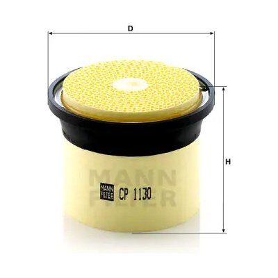 MANN FILTER Vzduchový filtr CP 1130 – Hledejceny.cz