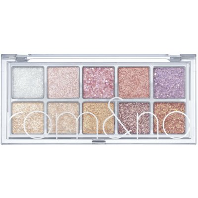 Rom&nd Oční stíny Better Than Palette No.00 Light & Glitter Garden 6 g – Zboží Dáma