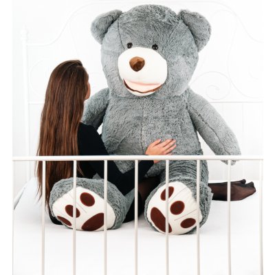 The Bears® medvěd USA šedý 160 cm – Zboží Mobilmania