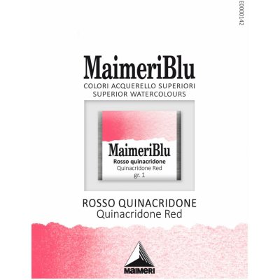 Maimeri Blu Akvarelová barva Quinacridone Red 258 1,5 ml 1 ks – Hledejceny.cz