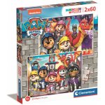 Clementoni Paw Patrol 24787 2 x 60 dílků – Zbozi.Blesk.cz