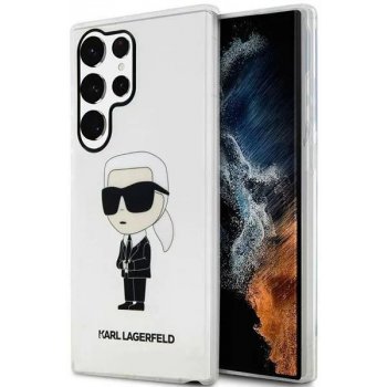 Pouzdro Karl Lagerfeld Samsung Galaxy S23 Ultra Ikonik Karl Lagerfeld transparent