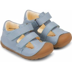 Bundgaard Barefoot dětské letní sandálky Petit Summer Jeans Mint