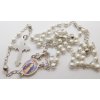 Klenoty Budín Luxusní stříbrný perlový růženec s perlami 030198300008