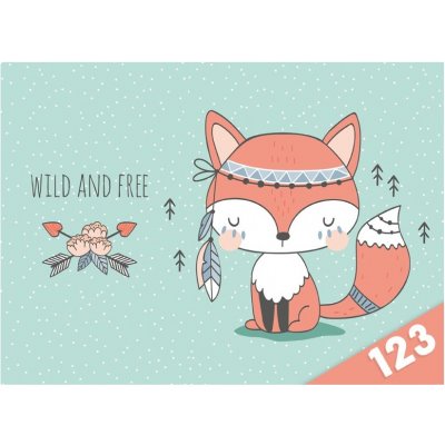 MFP Desky na číslice Fox liška – Zboží Dáma
