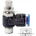 Pneumatics & Hydraulics Úhlový škrtící ventil 12 - R3/8 – Hledejceny.cz