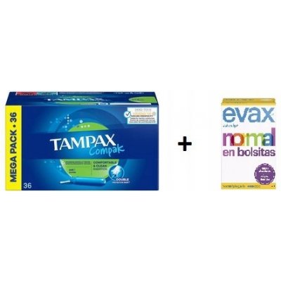 Tampax Compak Super Tampony s aplikátorem 36 ks – Zbozi.Blesk.cz
