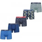 Lee Cooper pánské boxerky 5 pack modrá – Sleviste.cz