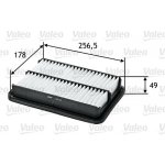 Vzduchový filtr VALEO 585256 – Hledejceny.cz