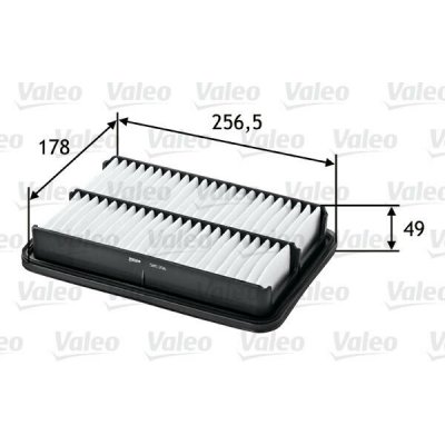 Vzduchový filtr VALEO 585256 – Hledejceny.cz