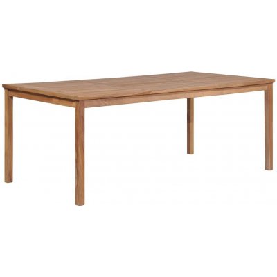 OMAXI 714033 Zahradní stůl 200 x 100 x 77 cm masivní teakové dřevo – Hledejceny.cz