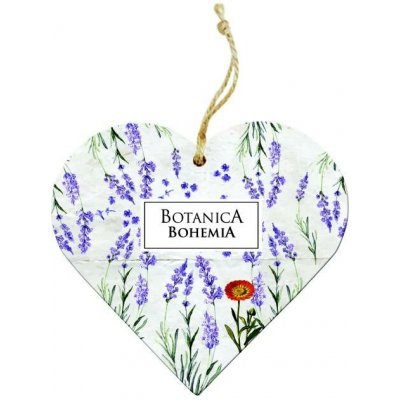 Bohemia Gifts Dřevěné vonítko do prádla srdce Levandule 1 ks – Hledejceny.cz