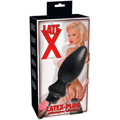 Late X Latex Plug inflatable – Zbozi.Blesk.cz
