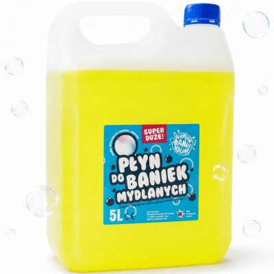 Bubblesfactory Náplň do bublifuku 5000 ml – Zboží Dáma