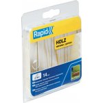Lepidlo tavné na dřevo, Ø 12 mm, 125 g, nažloutlá, blistr, RAPID – Sleviste.cz