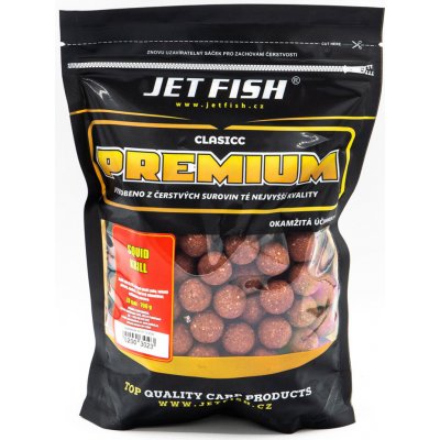 JET FISH Premium Classic Boilies 5kg 20mm Squid Krill – Hledejceny.cz