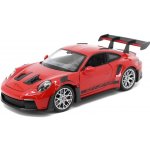 Welly Carrera Porsche 911 RS 2.7 model bílá 1:24 – Zboží Dáma