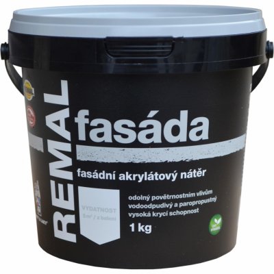 Remal Fasádní nátěr bílá 1 kg – Sleviste.cz