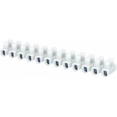 HEAVY POWER Svorkovnice lámací PA4U, 12x2,5÷10mm², T85, PP, přístrojová, bílá 1100105 – Sleviste.cz