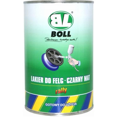 BOLL lak na automobilové ráfky Rally 1000 ml černý mat 001430 | Zboží Auto