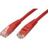 síťový kabel Roline 21.15.1511 UTP patch, kat. 6, 0,3m, červený