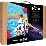 Okto výtvarný set na malování hmotou Santorini 30 × 40 cm – Hledejceny.cz
