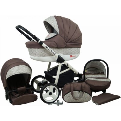 Raf-pol Baby Lux Alu way 2v1 Latte 2022 – Hledejceny.cz