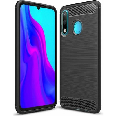 Carbon Case pouzdro / kryt pro Huawei P30 Lite černé – Zboží Živě
