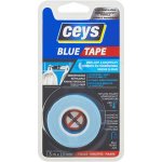 Ceys Páskové lepidlo Blue Tape oboustranné 19 mm x 15 mm – Hledejceny.cz