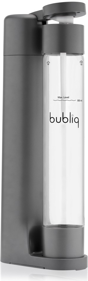 Bubliq + bombička CO2 matná šedá