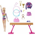 Mattel Barbie Kariéra Osvěžující gymnastická hrací sada Panenka – Zboží Dáma