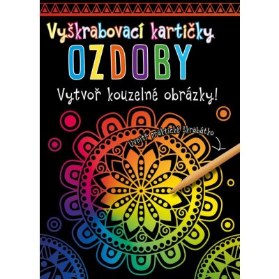Vyškrabovací kartičky OZDOBY – Zboží Mobilmania