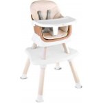 JOKOMISIADA Vysoká židle židle na krmení 6v1 béžová – Zboží Dáma