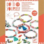 DJECO DIY Stylové a zlaté náramky papírové korálky – Hledejceny.cz