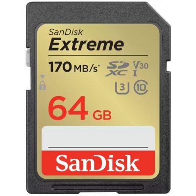 sanDisk SDXC UHS-I U3 64 GB SDSDXV2-064G-GNCIN – Sleviste.cz