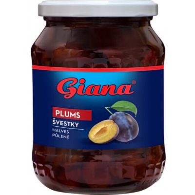 Giana Švestky půlené 700 g – Hledejceny.cz