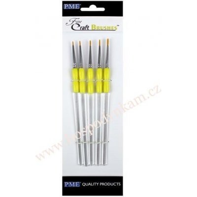 PME Tenké štětce k nanášení barev (5 ks) – Zboží Dáma