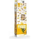 Puur tyčinky pták papoušek arašídy&ananas 2 ks 170 g – Hledejceny.cz