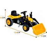 WOOPIE traktor Farmer MaxTrac Classic nakladač – Zboží Dáma