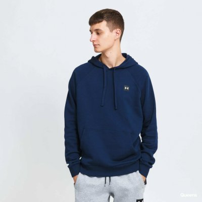 Under Armour Rival Fleece FZ Hoodie Modrá – Zboží Mobilmania