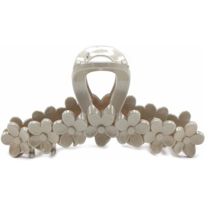 Kytičkový skřipec Barva: béžová – Zboží Mobilmania