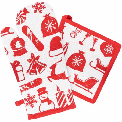 Trade Concept Chňapka s magnetem a podložka Dárky, 18 x 32 cm, 20 x 20 cm – Zboží Mobilmania