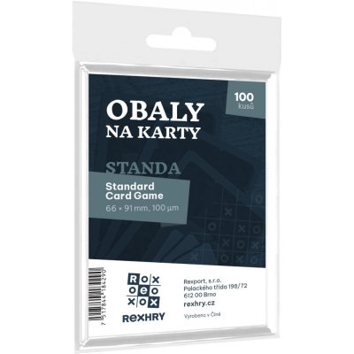 REXhry Obaly na karty Standard Card Game Standa – Zboží Živě