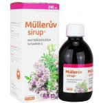 Müllerův sirup s mateřídouąkou a vitaminem C 245 ml – Hledejceny.cz